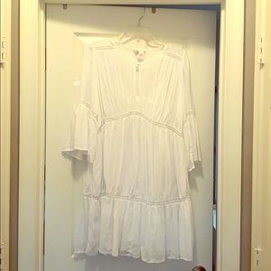 Lucky Brand White Peasant dress